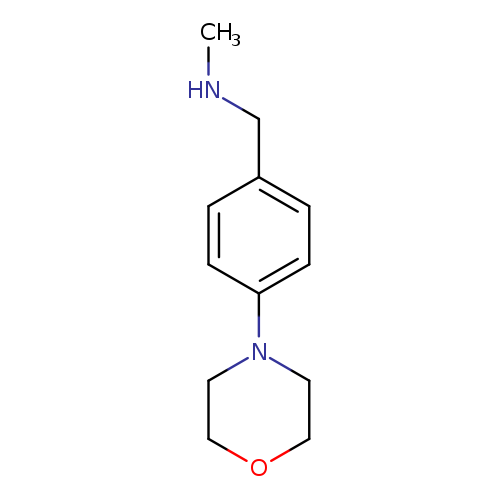 Benzenemethanamine, N-methyl-4-(4-morpholinyl)-