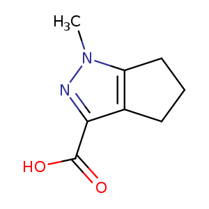 1-Methyl-1,4,5,6-tetrahydro-cyclopentapyrazole-3-carboxylic acid