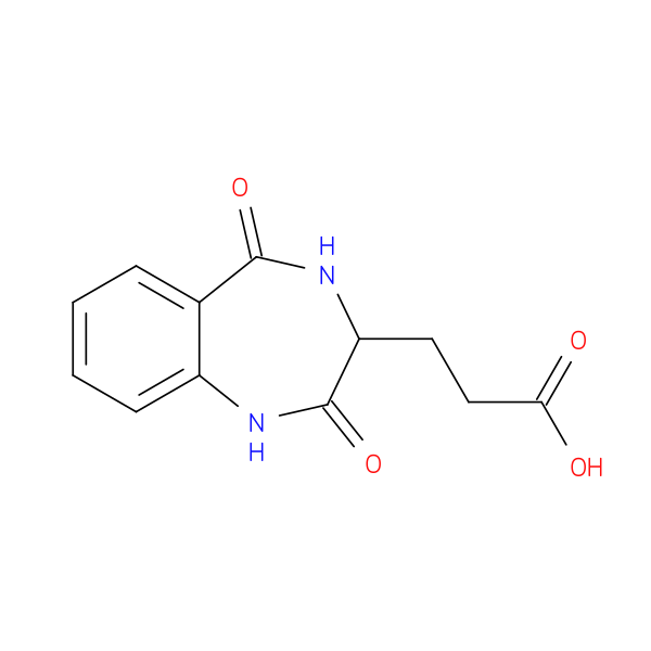 3-(2,5-dioxo-2,3,4,5-tetrahydro-1H-1,4-benzodiazepin-3-yl)propanoic acid
