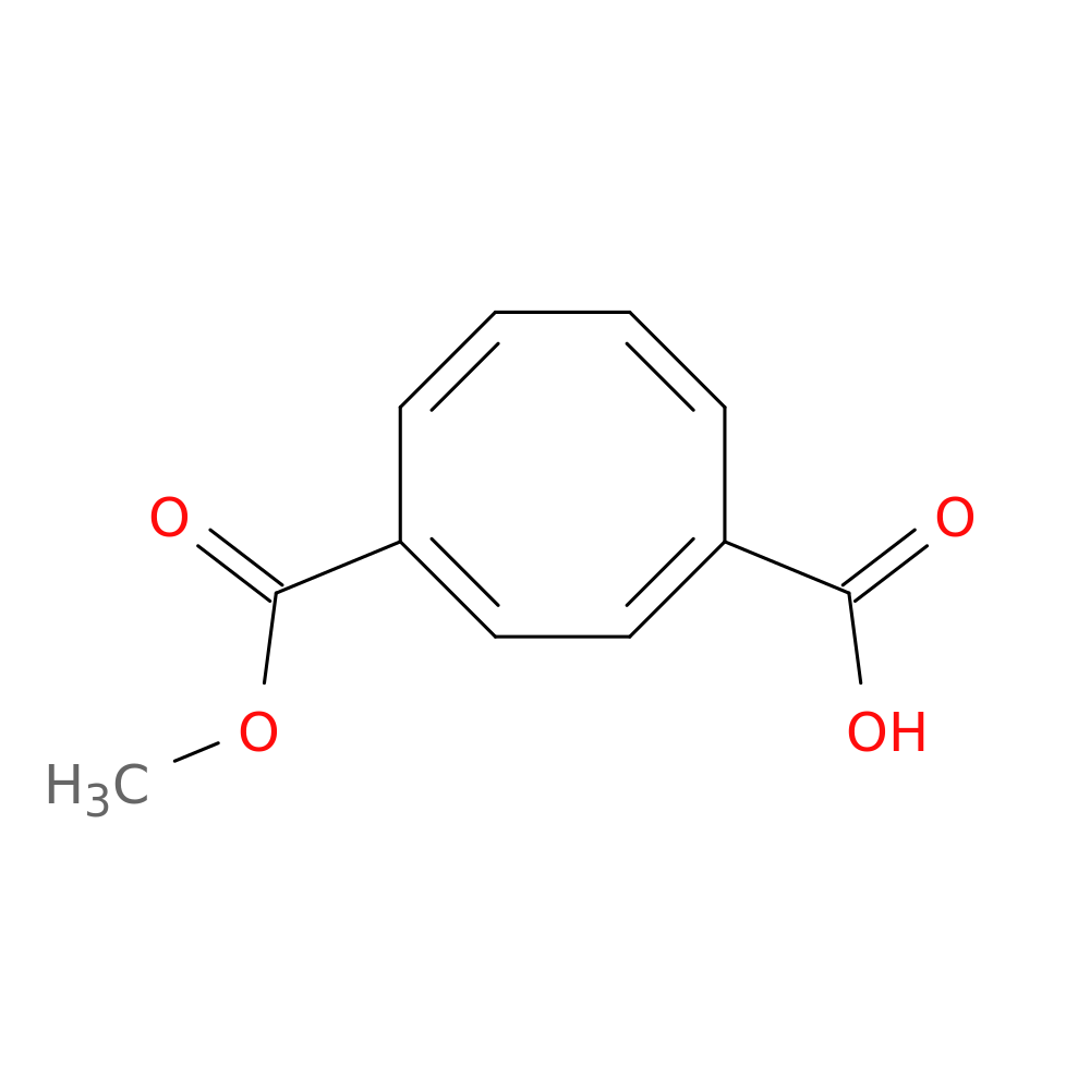 4-(methoxycarbonyl)cycloocta-1,3,5,7-tetraene-1-carboxylic acid