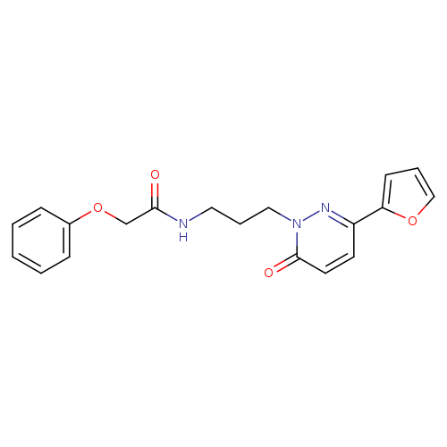 N-{3-[3-(furan-2-yl)-6-oxo-1,6-dihydropyridazin-1-yl]propyl}-2-phenoxyacetamide
