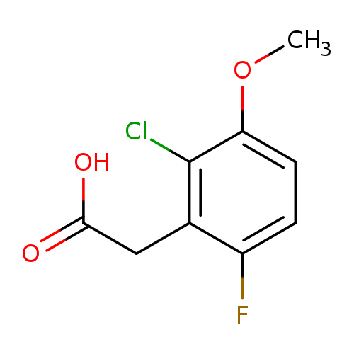 2-(2-Chloro-6-fluoro-3-methoxyphenyl)acetic acid
