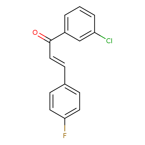 (2E)-1-(3-chlorophenyl)-3-(4-fluorophenyl)prop-2-en-1-one