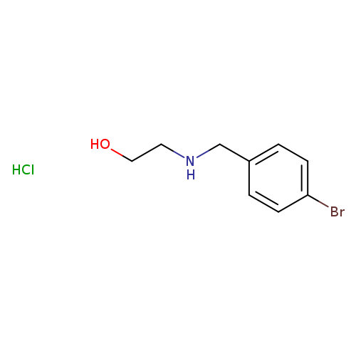 Ethanol, 2-(p-bromobenzylamino)-, hydrochloride