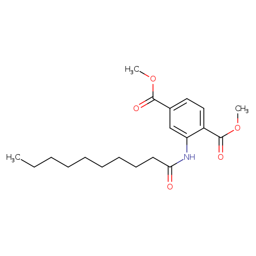 dimethyl 2-(decanoylamino)terephthalate