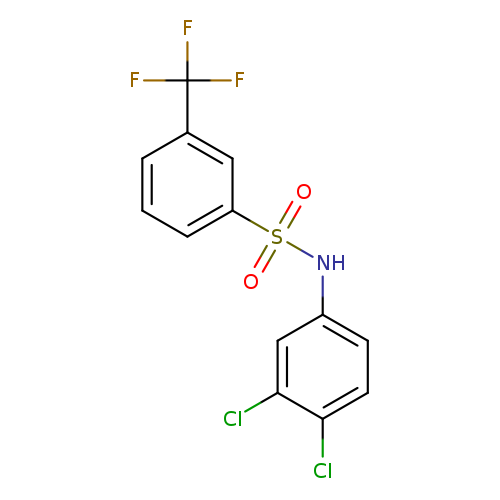 N-(3,4-dichlorophenyl)-3-(trifluoromethyl)benzenesulfonamide