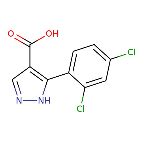 5-(2,4-Dichlorophenyl)-1H-pyrazole-4-carboxylic acid