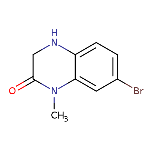 7-bromo-1-methyl-1,2,3,4-tetrahydroquinoxalin-2-one