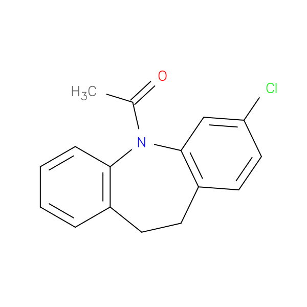 5-Acetyl-3-chloro-10，11-dihydro-5H-dibenz[b，f]azepine