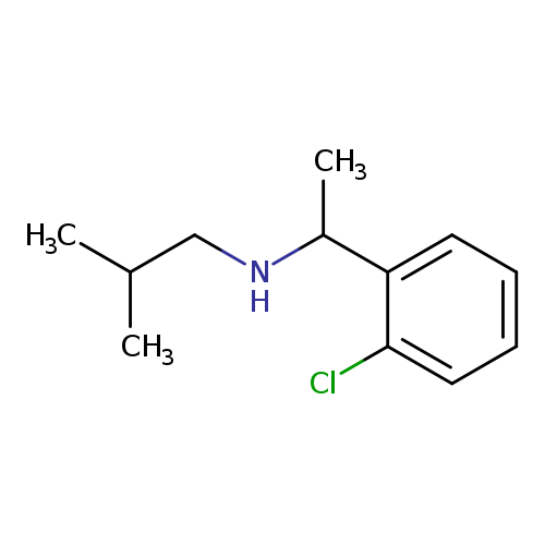 [1-(2-Chlorophenyl)ethyl](2-methylpropyl)amine