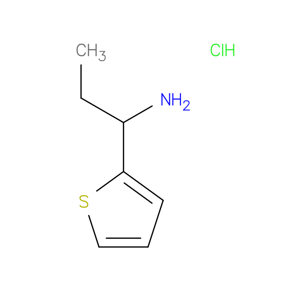 [1-(2-Thienyl)propyl]amine hydrochloride