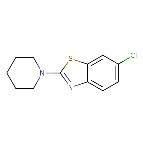 6-chloro-2-piperidino-1,3-benzothiazole