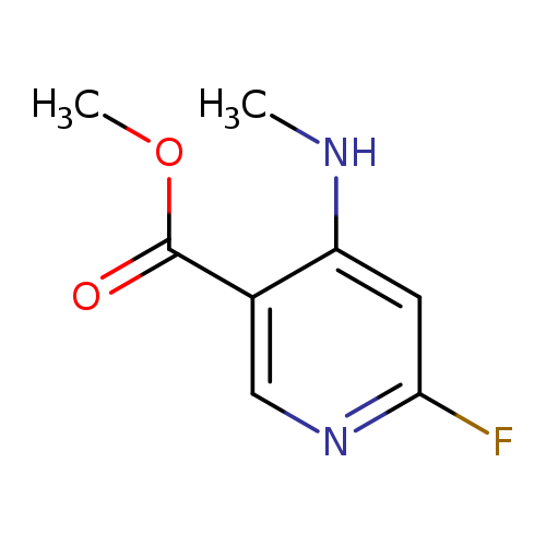 Methyl 6-fluoro-4-(methylamino)pyridine-3-carboxylate