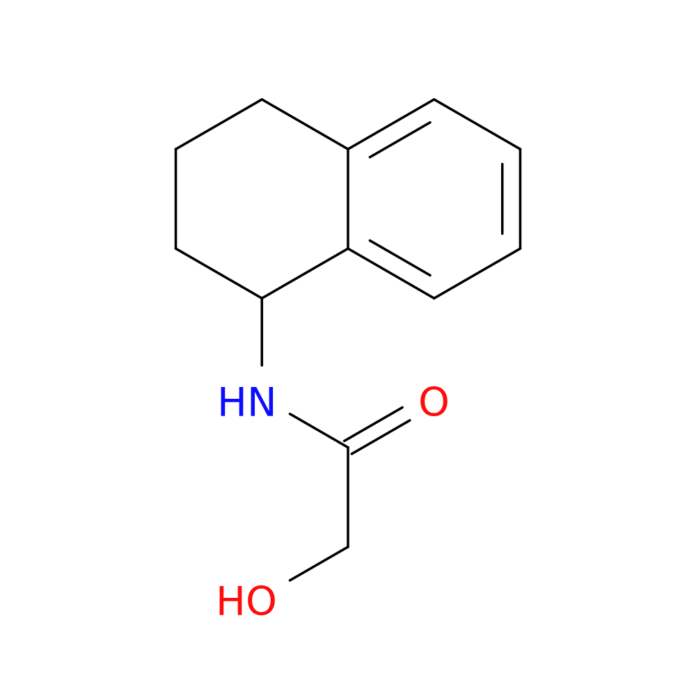 2-Hydroxy-N-(1,2,3,4-tetrahydro-1-naphthalenyl)acetamide