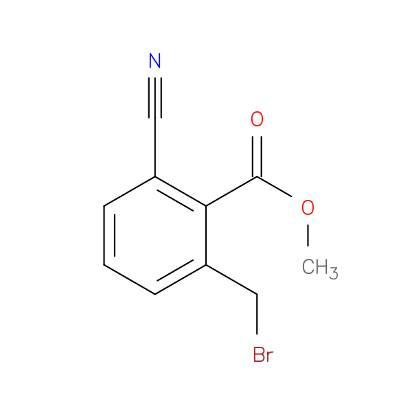 Methyl 2-(bromomethyl)-6-cyanobenzoate
