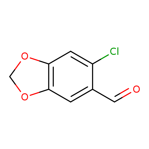 1,3-Benzodioxole-5-carboxaldehyde, 6-chloro-
