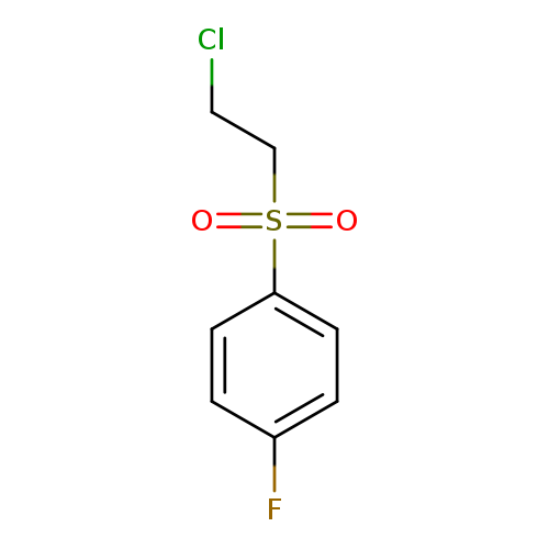 2-Chloroethyl 4-fluorophenyl sulfone