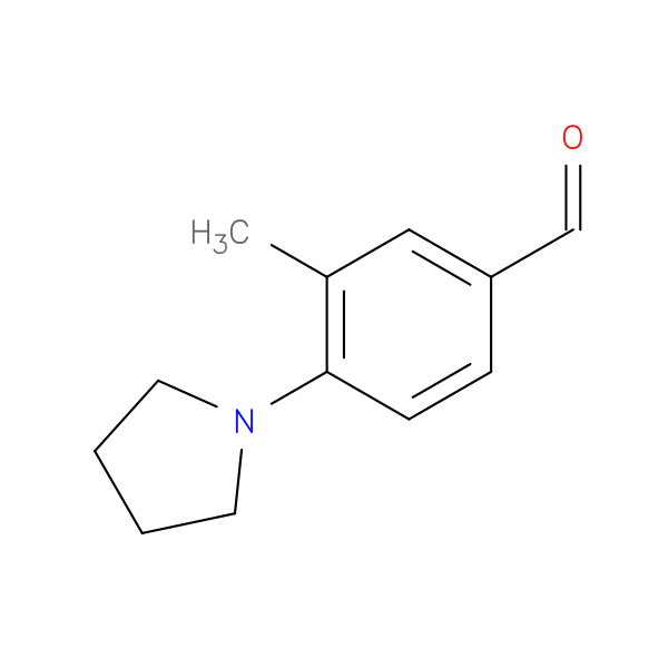 3-Methyl-4-pyrrolidin-1-yl-benzaldehyde