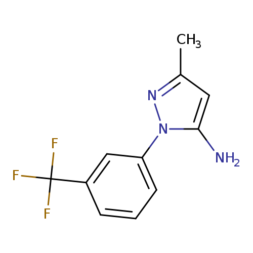 5-Methyl-2-(3-trifluoromethyl-phenyl)-2h-pyrazol-3-ylamine