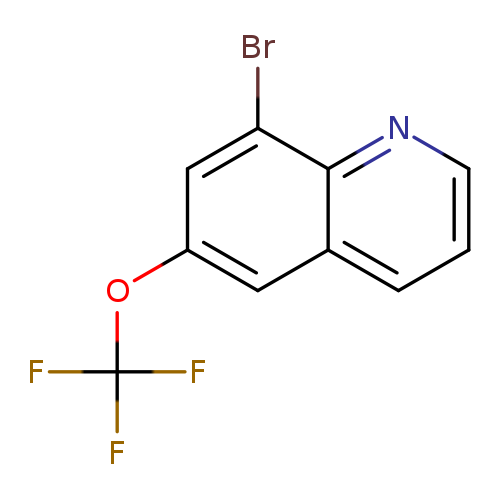 Quinoline, 8-bromo-6-(trifluoromethoxy)-