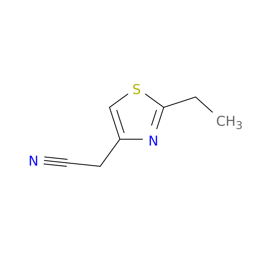 2-(2-ethyl-1,3-thiazol-4-yl)acetonitrile