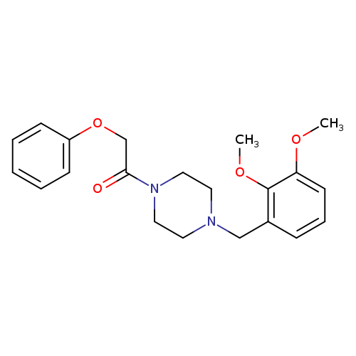 1-(2,3-dimethoxybenzyl)-4-(phenoxyacetyl)piperazine