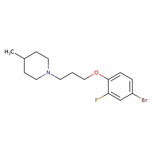 1-(3-(4-broMo-2-fluorophenoxy)propyl)-4-Methylpiperidine
