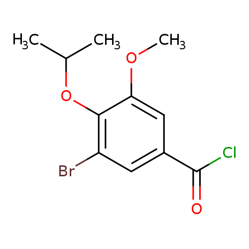 3-Bromo-4-isopropoxy-5-methoxybenzoyl chloride