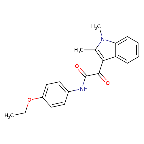 2-(1,2-dimethyl-1H-indol-3-yl)-N-(4-ethoxyphenyl)-2-oxoacetamide