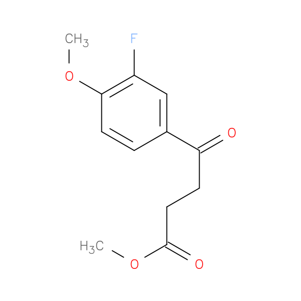 Methyl 4-(3-fluoro-4-methoxyphenyl)-4-oxobutanoate