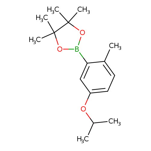 4,4,5,5-tetramethyl-2-[2-methyl-5-(propan-2-yloxy)phenyl]-1,3,2-dioxaborolane