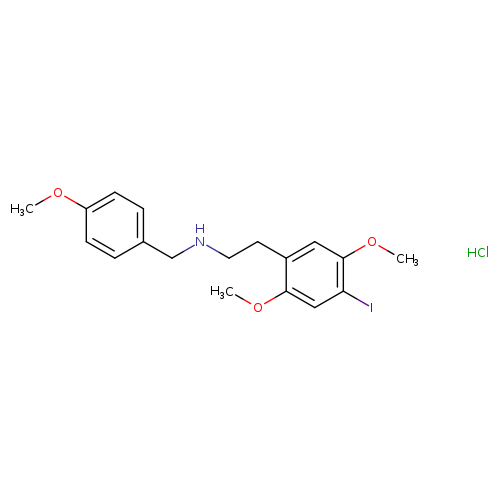25I-NBOMe 4-methoxy isomer (hydrochloride)