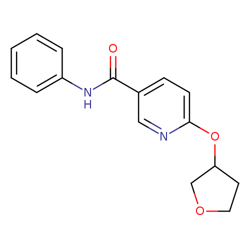 6-(oxolan-3-yloxy)-N-phenylpyridine-3-carboxamide