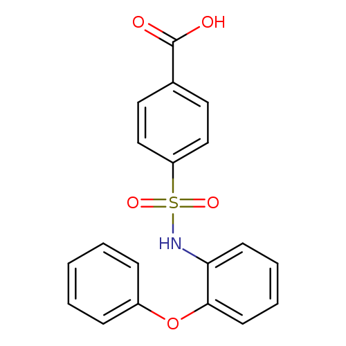 4-[(2-phenoxyphenyl)sulfamoyl]benzoic acid