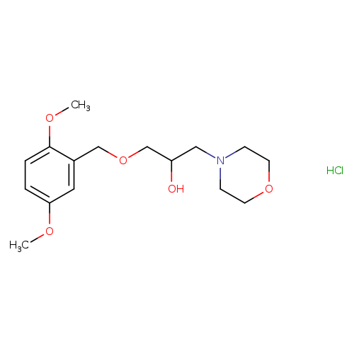 1-[(2,5-dimethoxyphenyl)methoxy]-3-(morpholin-4-yl)propan-2-ol hydrochloride