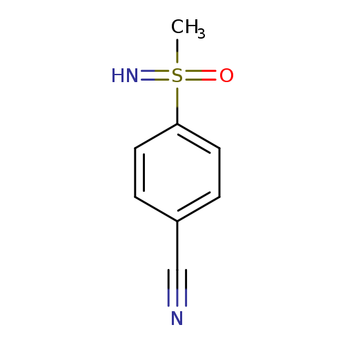 4-(S-Methylsulfonimidoyl)benzonitrile