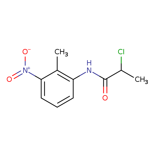 2-chloro-N-(2-methyl-3-nitrophenyl)propanamide