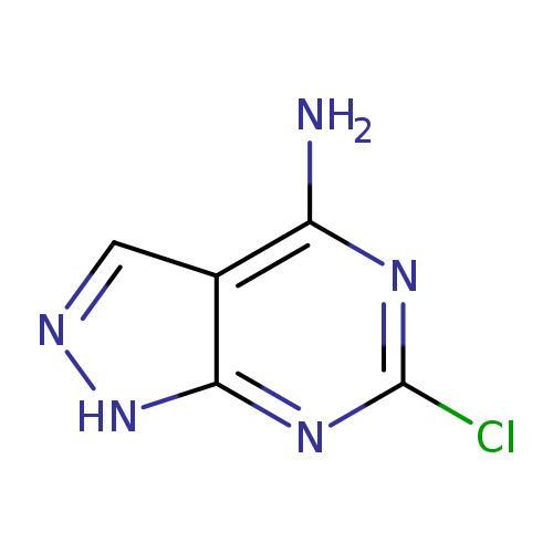 1H-Pyrazolo[3,4-d]pyrimidin-4-amine,6-chloro-