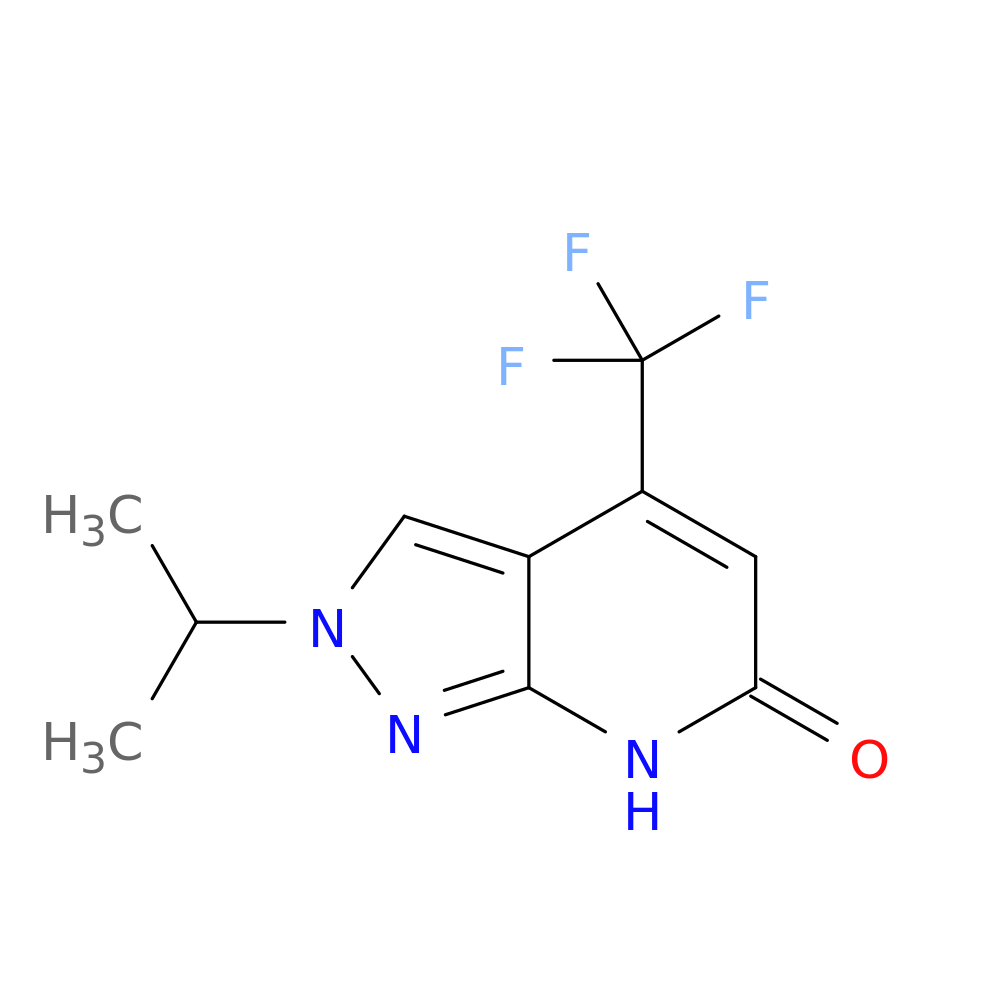 2-Isopropyl-4-(trifluoromethyl)-2H-pyrazolo[3,4-b]pyridin-6(7H)-one