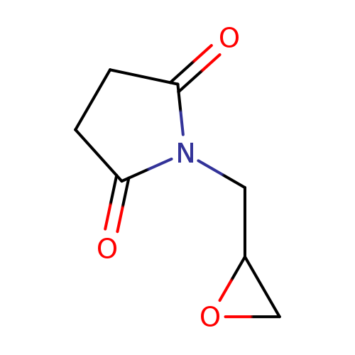 2,5-Pyrrolidinedione, 1-(2-oxiranylmethyl)-
