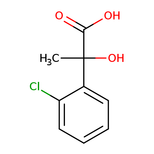 BENZENEACETIC ACID, 2-CHLORO-A-HYDROXY-A-METHYL-