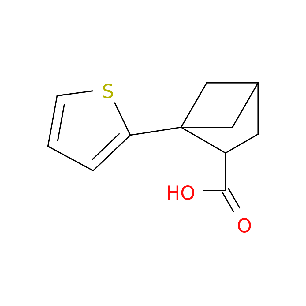 1-(thiophen-2-yl)bicyclo[2.1.1]hexane-2-carboxylic acid