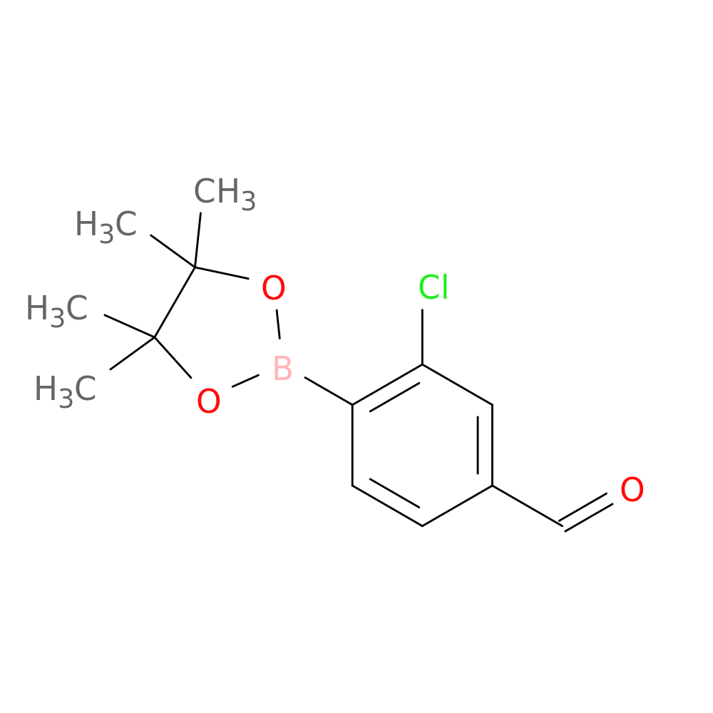 2-Chloro-4-formylphenylboronic acid pinacol ester