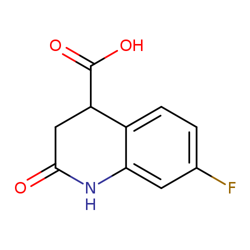 7-Fluoro-2-oxo-1,2,3,4-tetrahydroquinoline-4-carboxylic acid