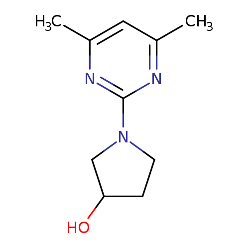 1-(4,6-Dimethylpyrimidin-2-yl)pyrrolidin-3-ol