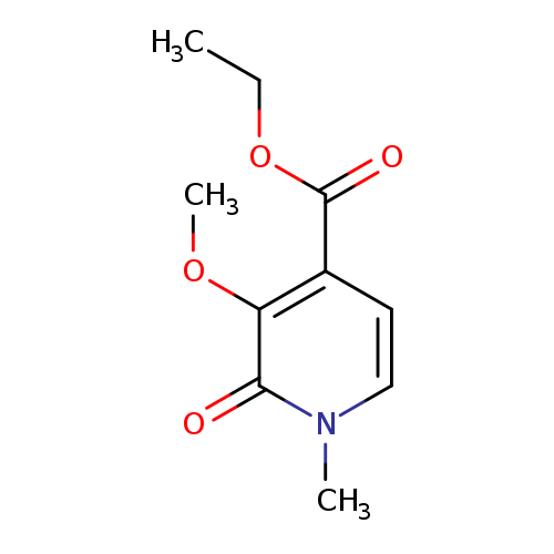 ethyl 3-methoxy-1-methyl-2-oxo-1,2-dihydropyridine-4-carboxylate