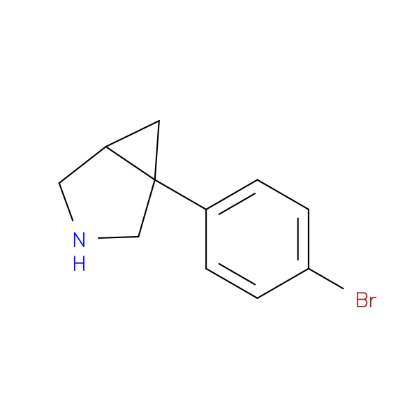 1-(4-bromophenyl)-3-azabicyclo[3.1.0]hexane