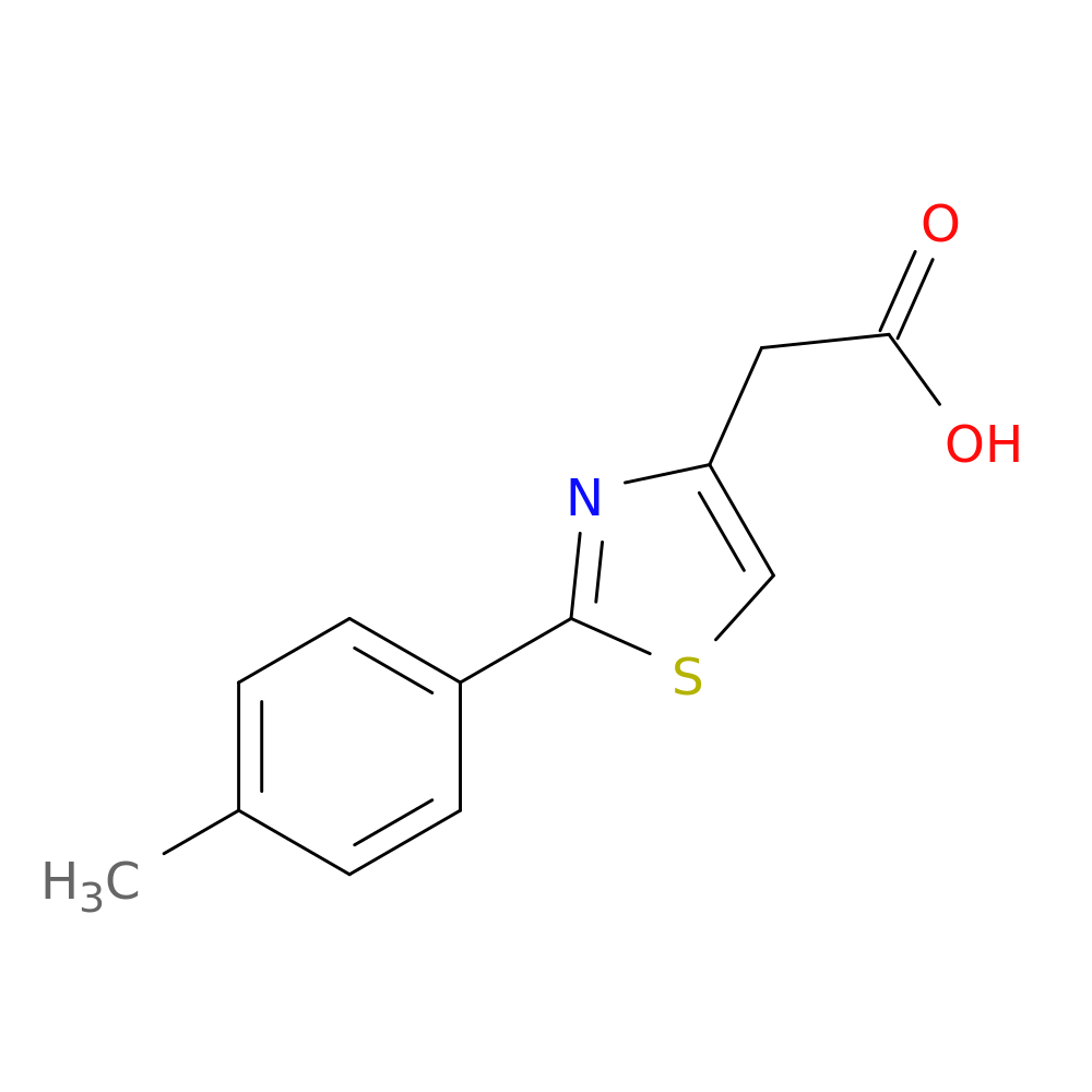 [2-(4-Methylphenyl)-1,3-thiazol-4-yl]acetic acid