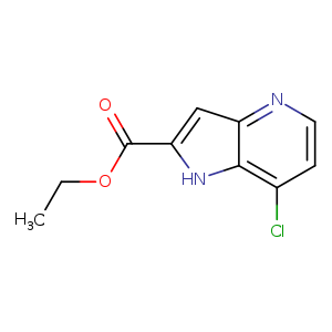 1H-Pyrrolo[3,2-b]pyridine-2-carboxylic acid, 7-chloro-, ethyl ester