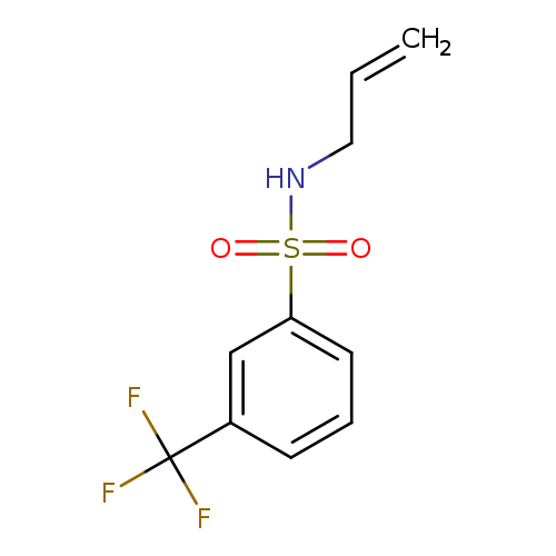 N-(prop-2-en-1-yl)-3-(trifluoromethyl)benzene-1-sulfonamide